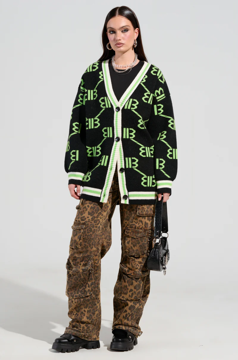 FEELING BRATTY PRINTED SWEATER DRESS - Image 6