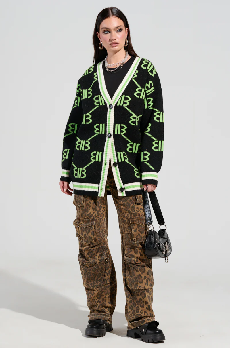 FEELING BRATTY PRINTED SWEATER DRESS - Image 7