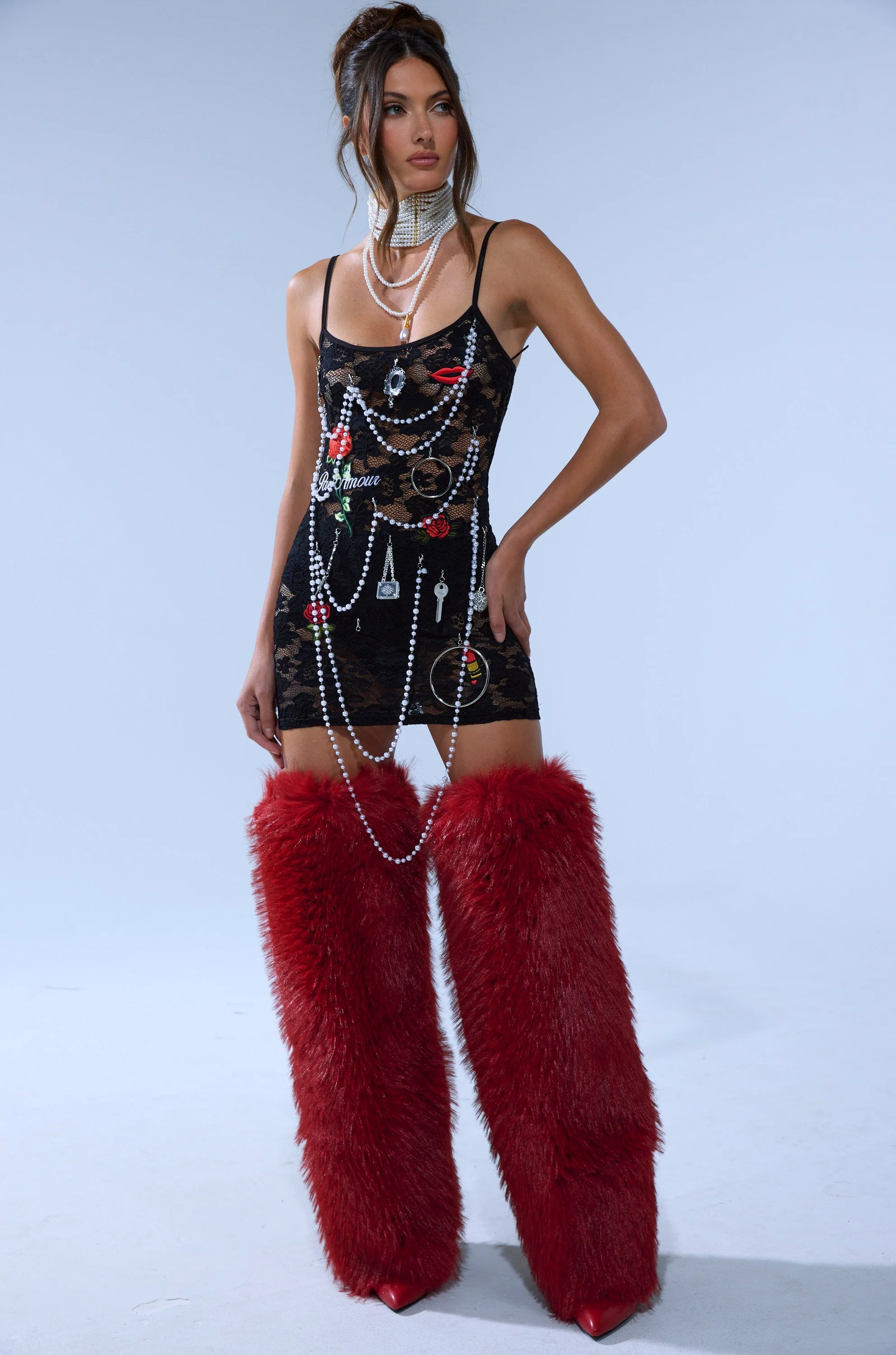 FEELING CRAZY SEAMLESS JUNK MINI DRESS - Image 2