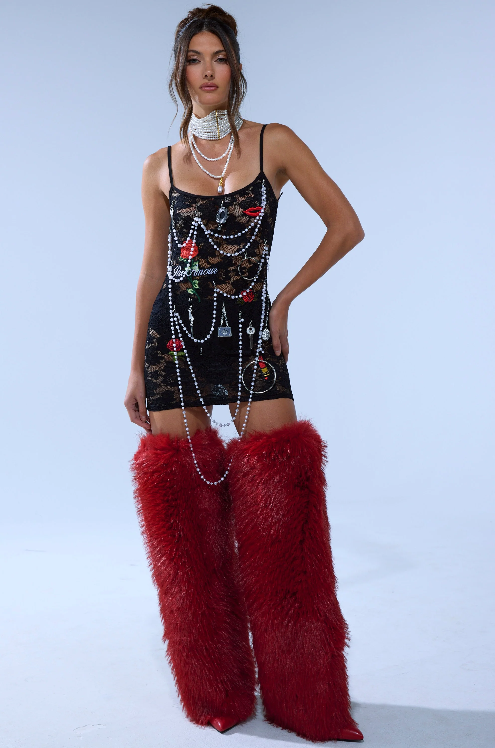 FEELING CRAZY SEAMLESS JUNK MINI DRESS - Image 6