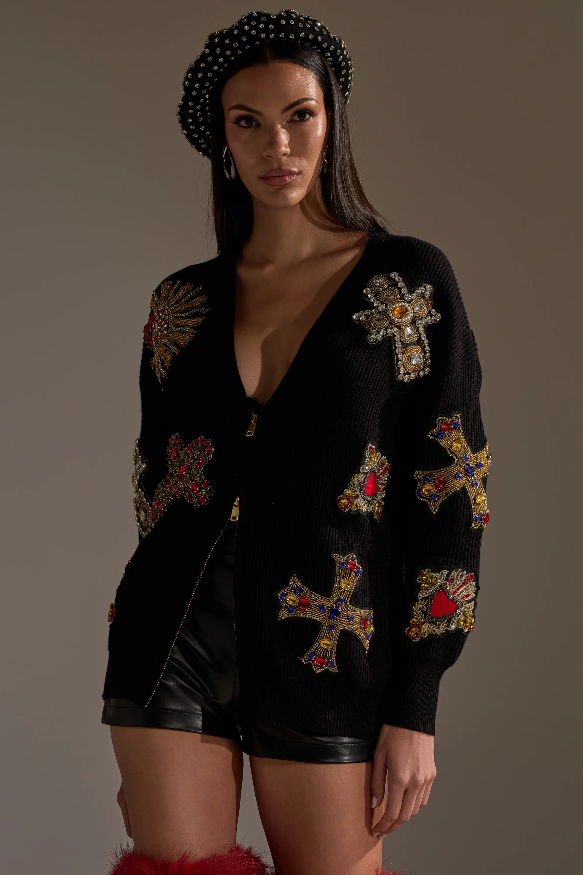 FEELING EXTRA EMBELLISHED SWEATER - Image 2