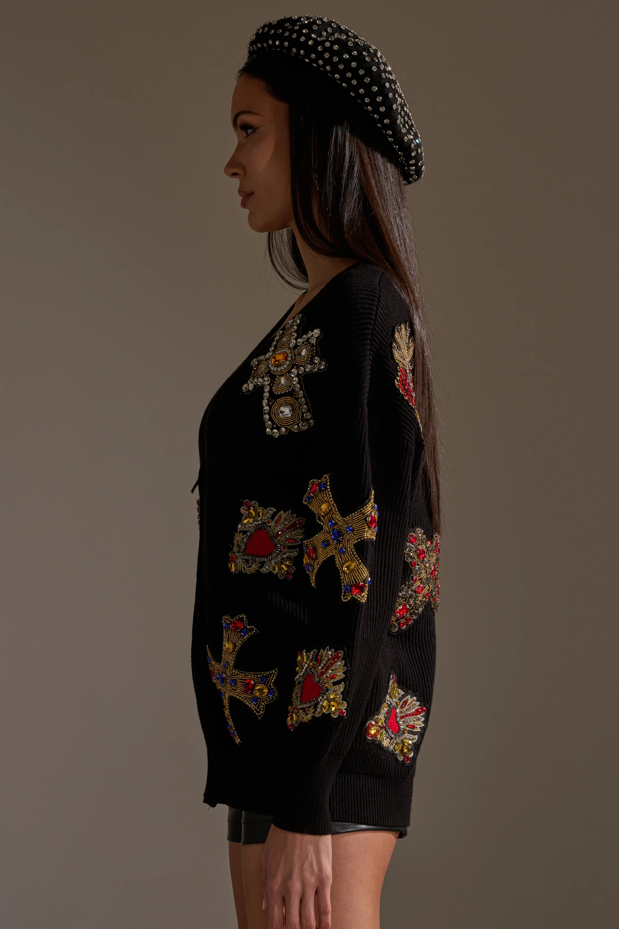 FEELING EXTRA EMBELLISHED SWEATER - Image 4