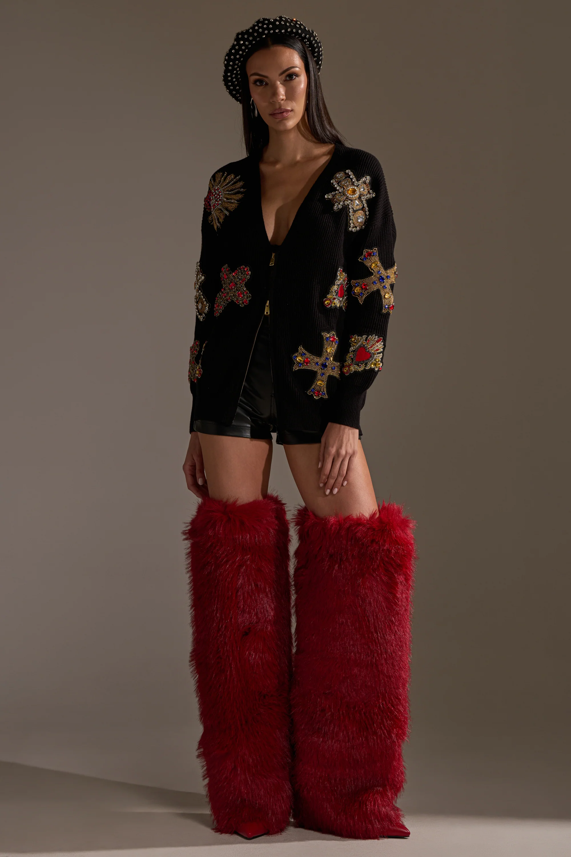 FEELING EXTRA EMBELLISHED SWEATER - Image 9