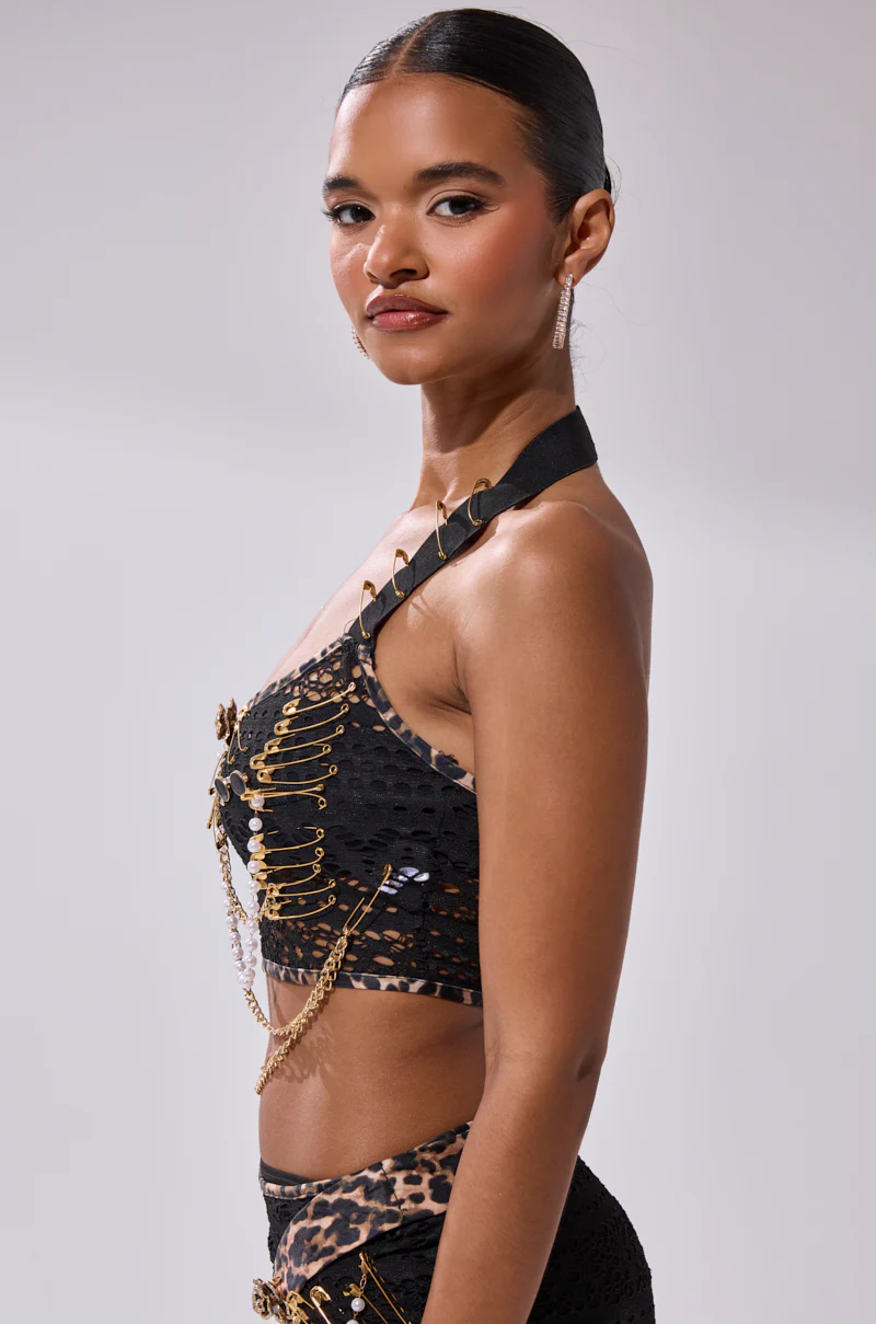 FEELING EXTRA MESH TOP WITH BEADS - Image 3