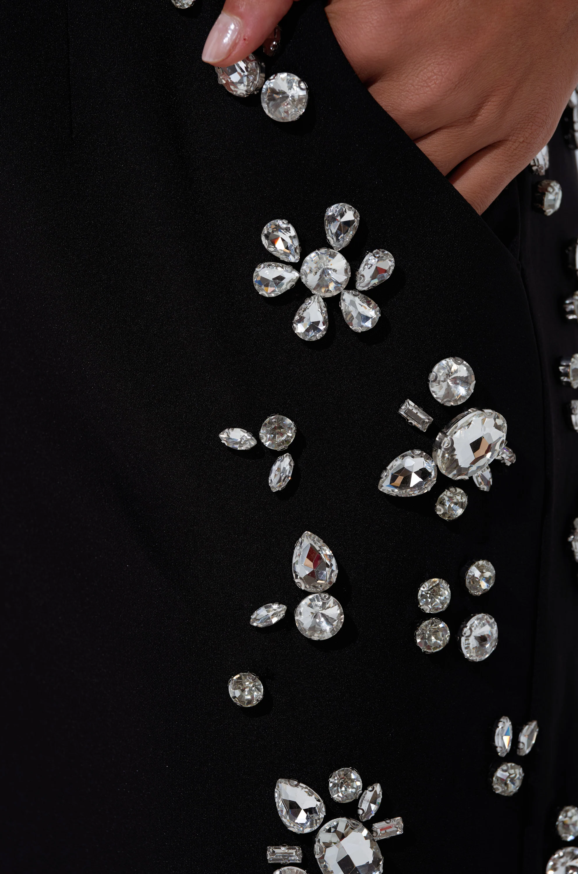 FEELING RICH TROUSER WITH RHINESTONE - Image 8