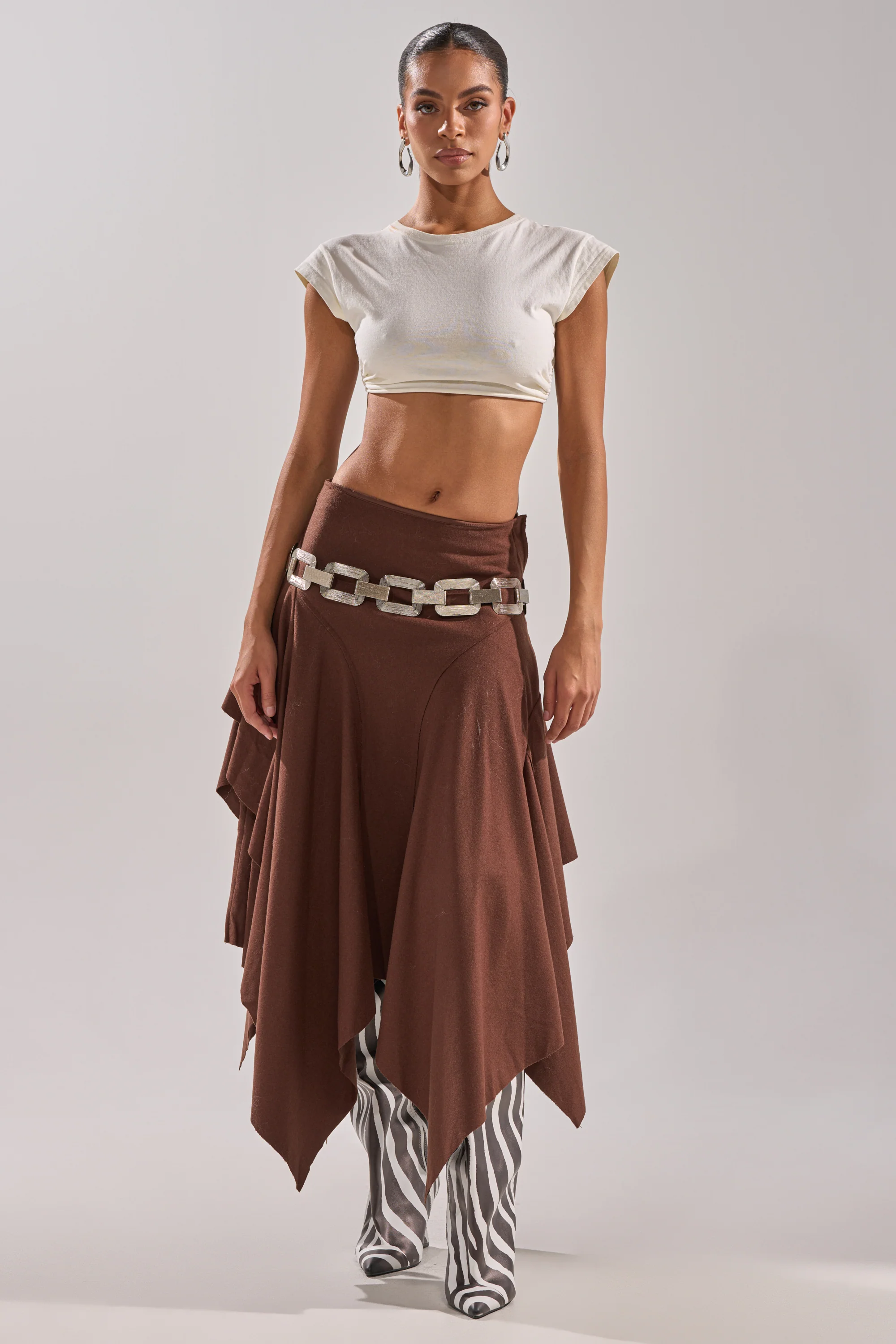 FEELS GOOD MIDI SKIRT