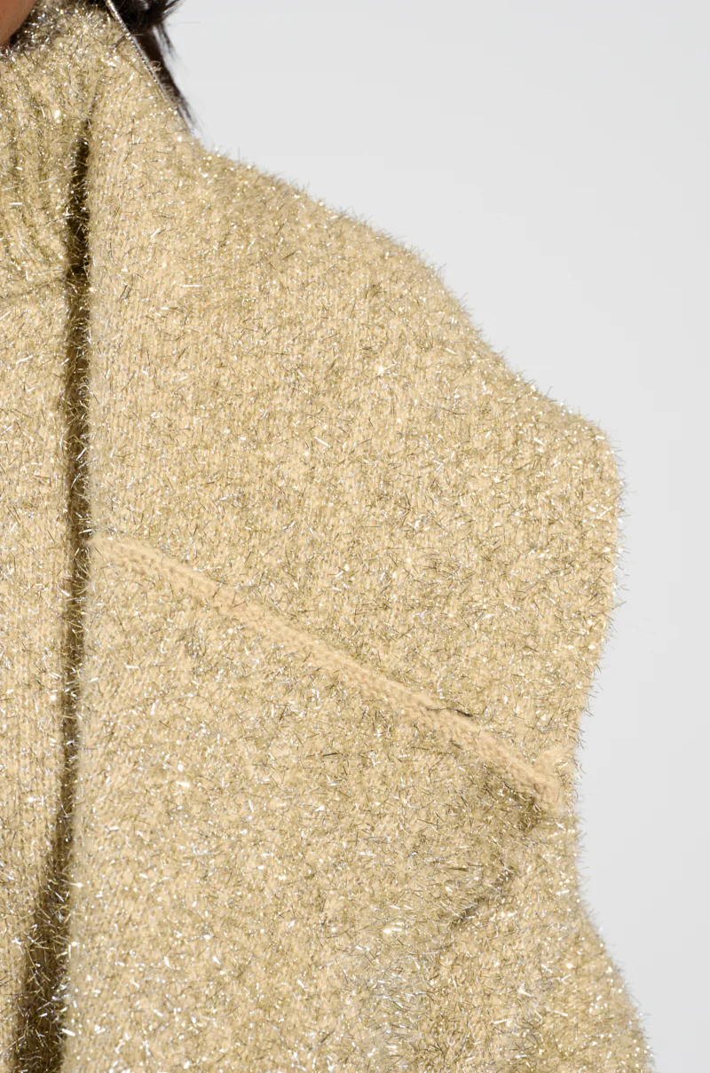 FELT A SPARK KNIT GLITTER CARDIGAN - Image 5