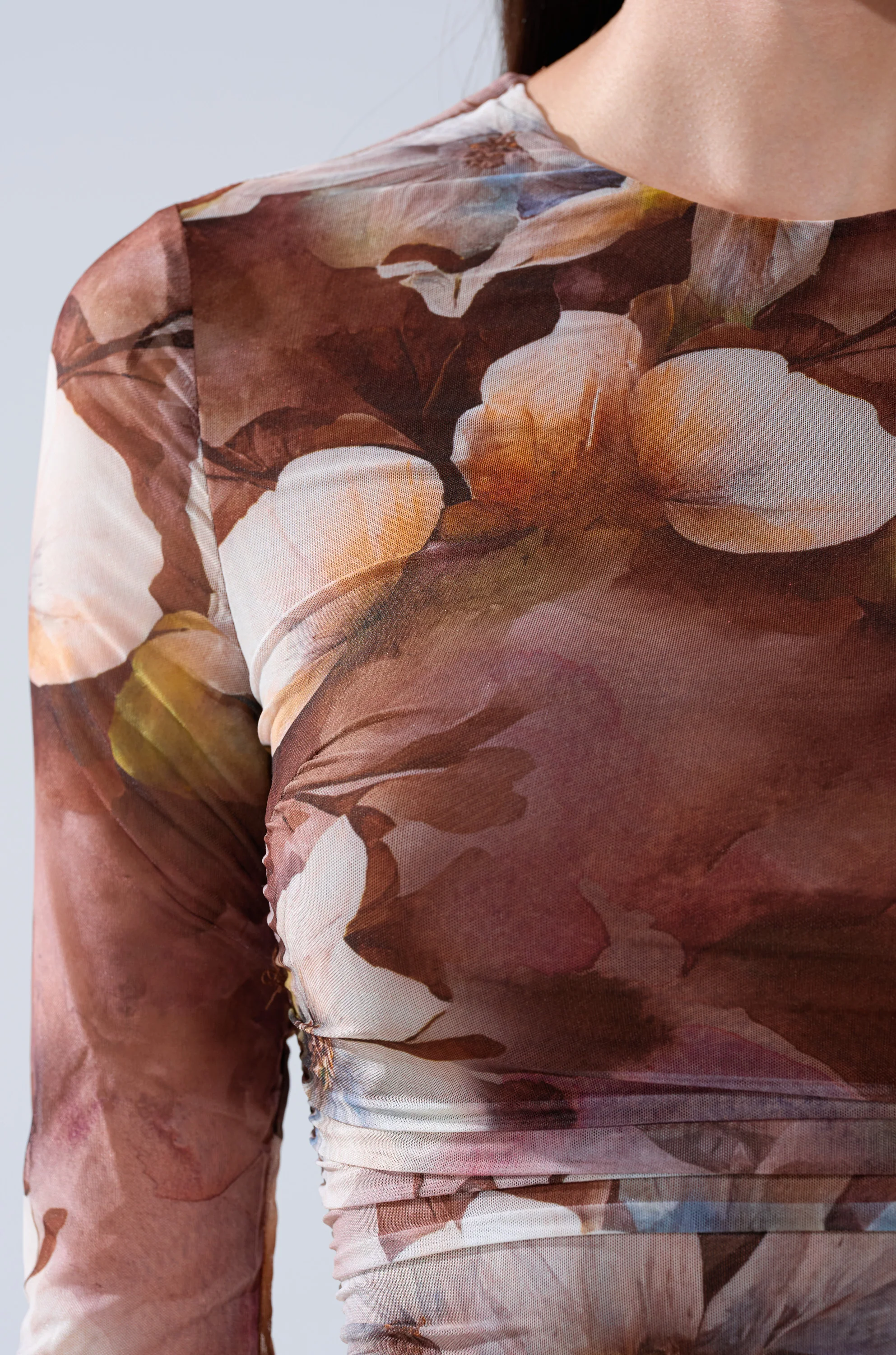 FELT CUTE PRINTED MIDI DRESS - Image 7