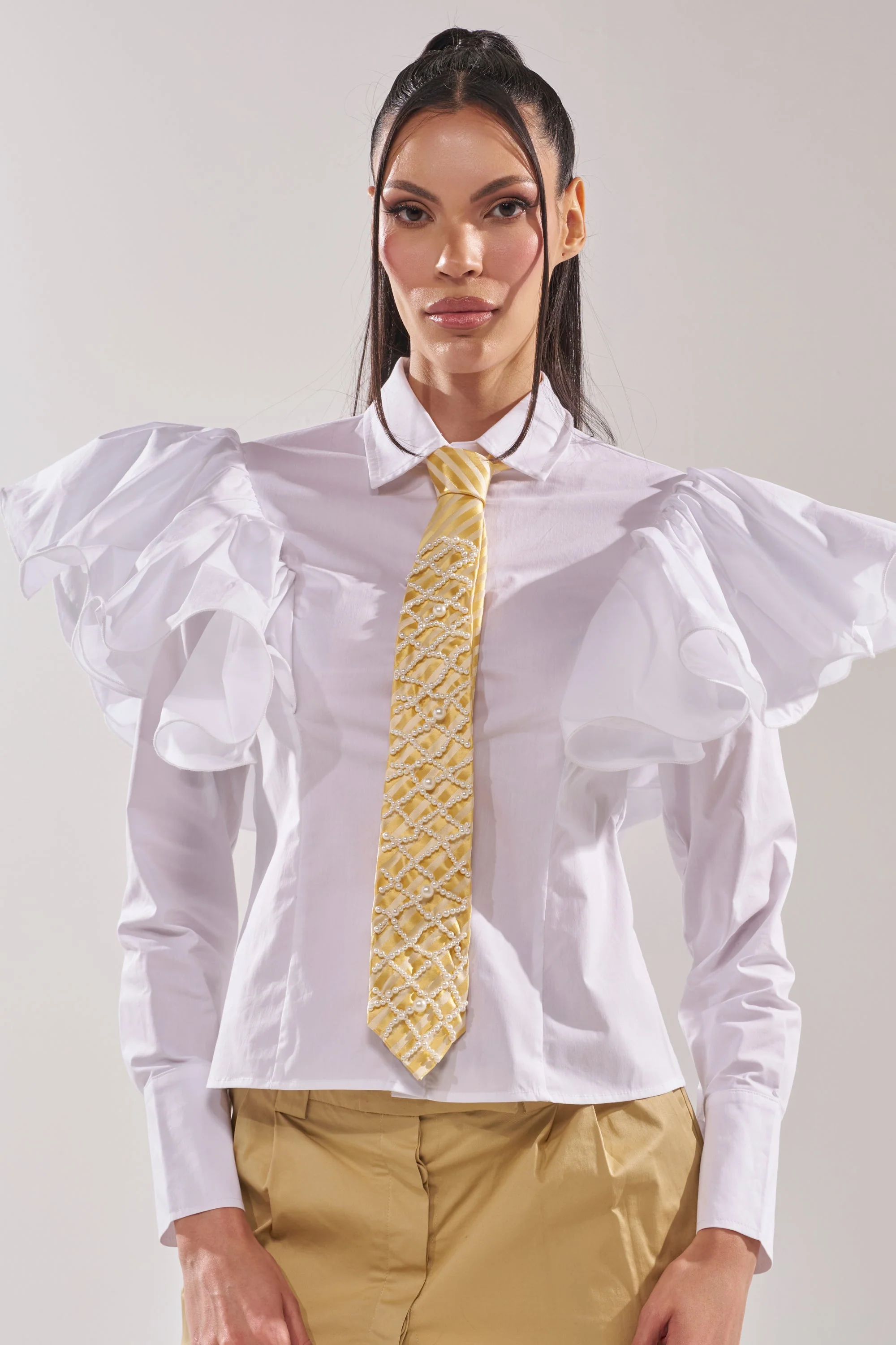 FEMME APPLIQUE TIE - Image 7