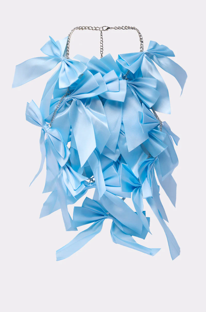 FEMME BOW STATEMENT NECKLACE - Image 4