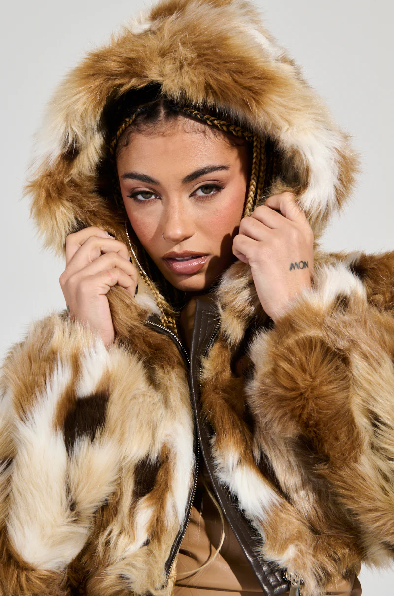 FENNEC FAUX FUR BOMBER - Image 7