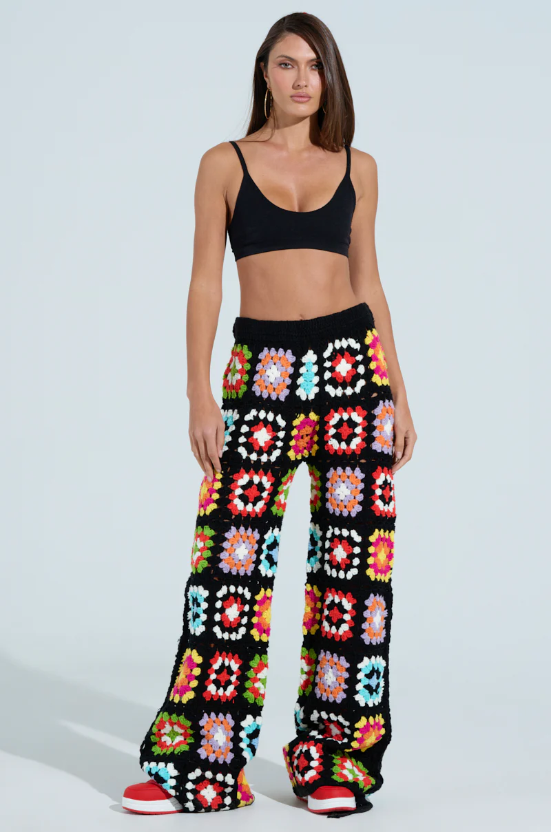 FESTIVAL GIRLY OVERSIZED CROCHET PANT - Image 5