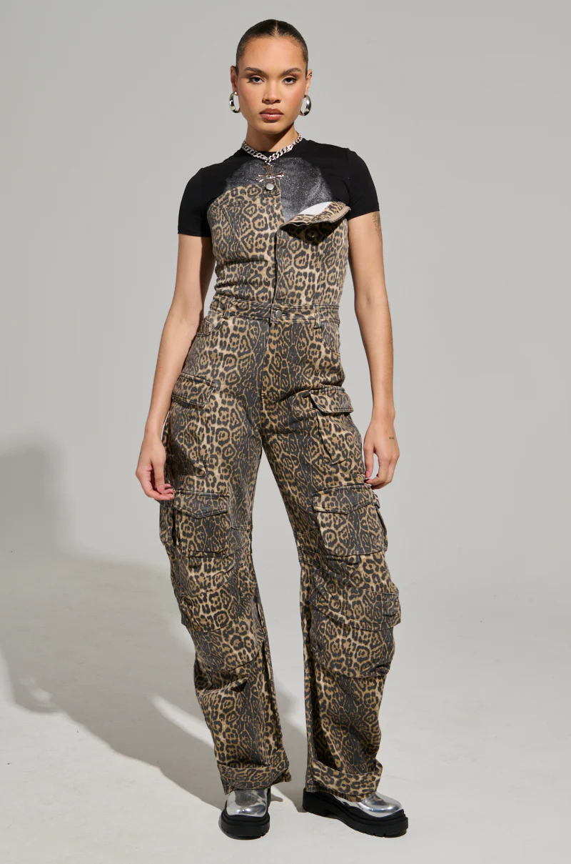 FIERCE ENERGY ONLY LEOPARD JUMPSUIT - Image 3