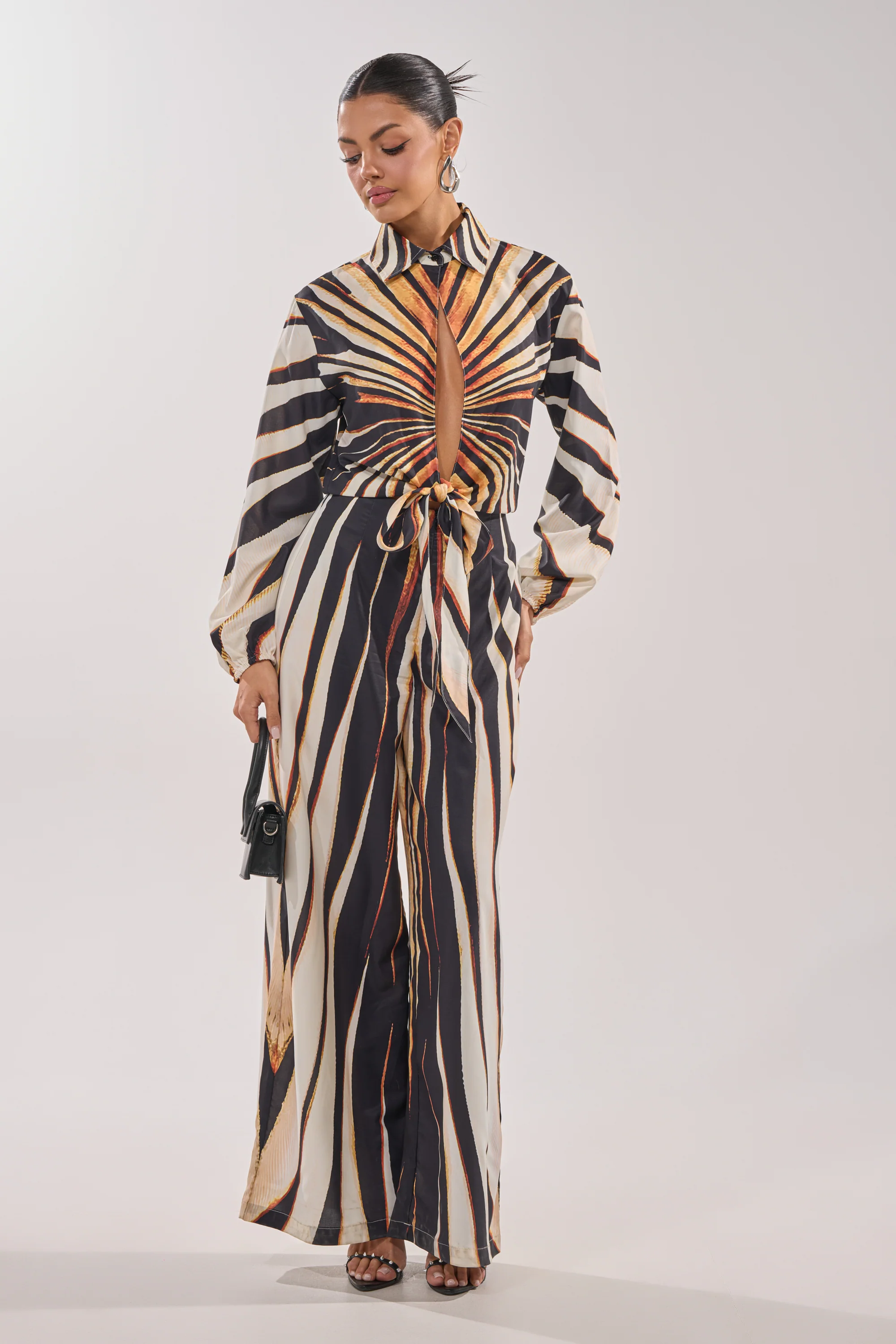 FIERCE INSTINCTS LONG SLEEVE JUMPSUIT - Image 2