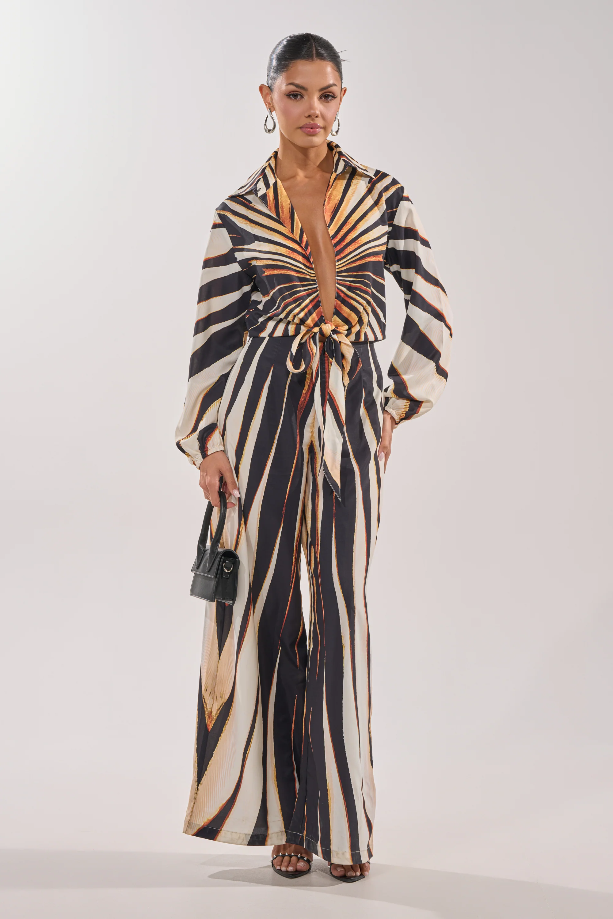 FIERCE INSTINCTS LONG SLEEVE JUMPSUIT - Image 3