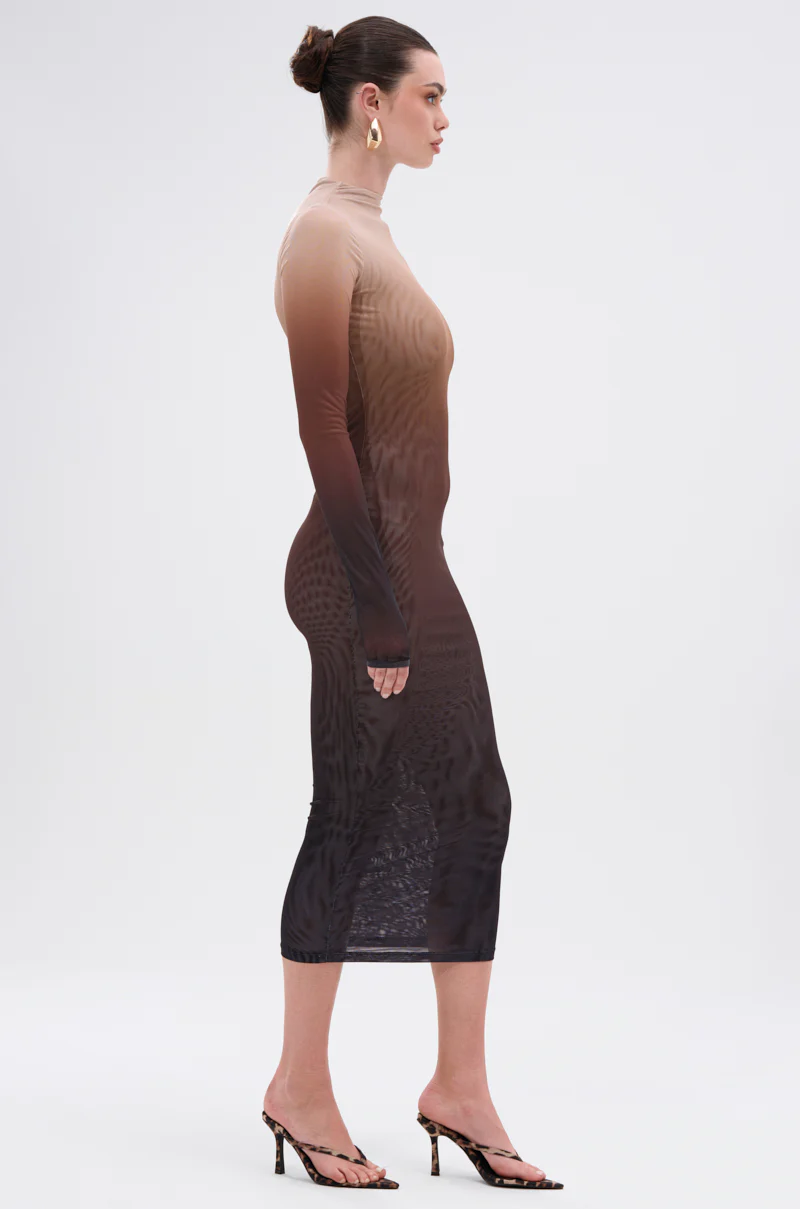 FIFTY SHADES OMBRE MIDI DRESS - Image 5