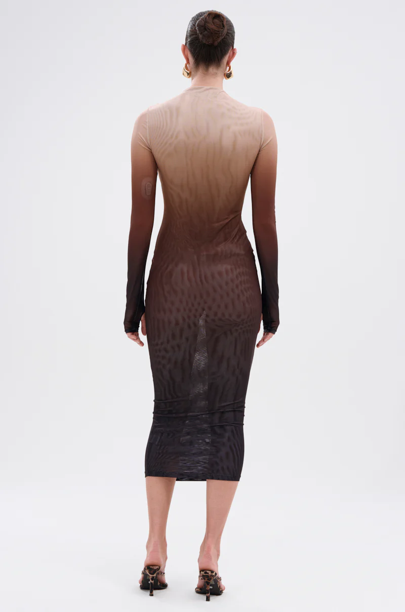 FIFTY SHADES OMBRE MIDI DRESS - Image 6