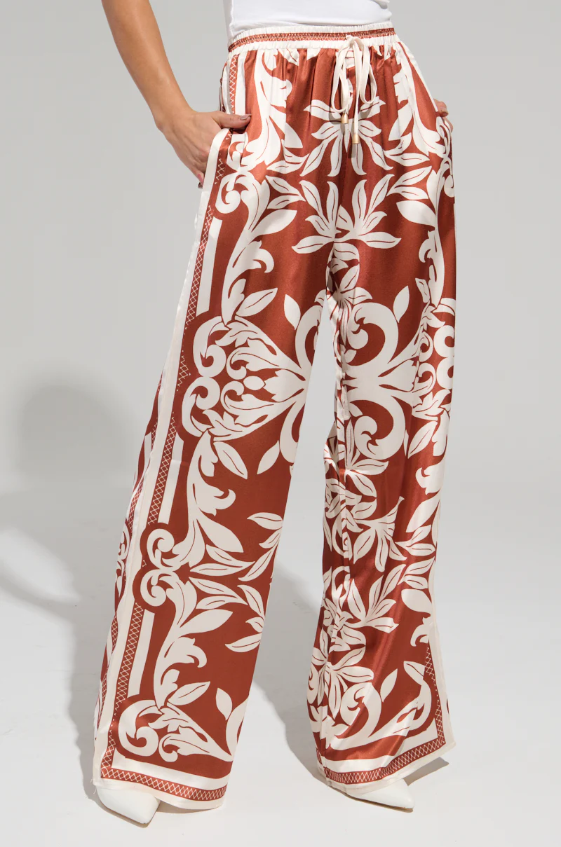 FIND A WAY PRINTED PALAZZO PANT - Image 2