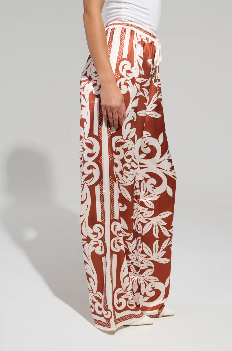 FIND A WAY PRINTED PALAZZO PANT - Image 4