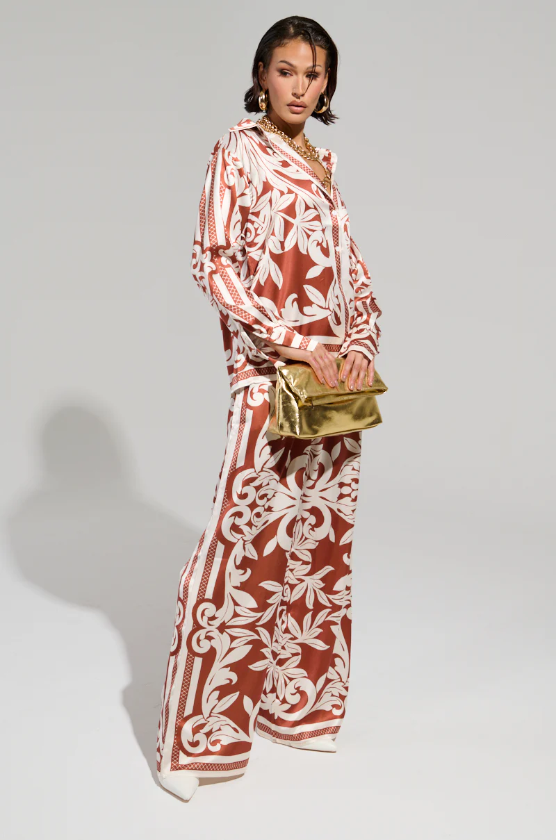FIND A WAY PRINTED PALAZZO PANT - Image 6