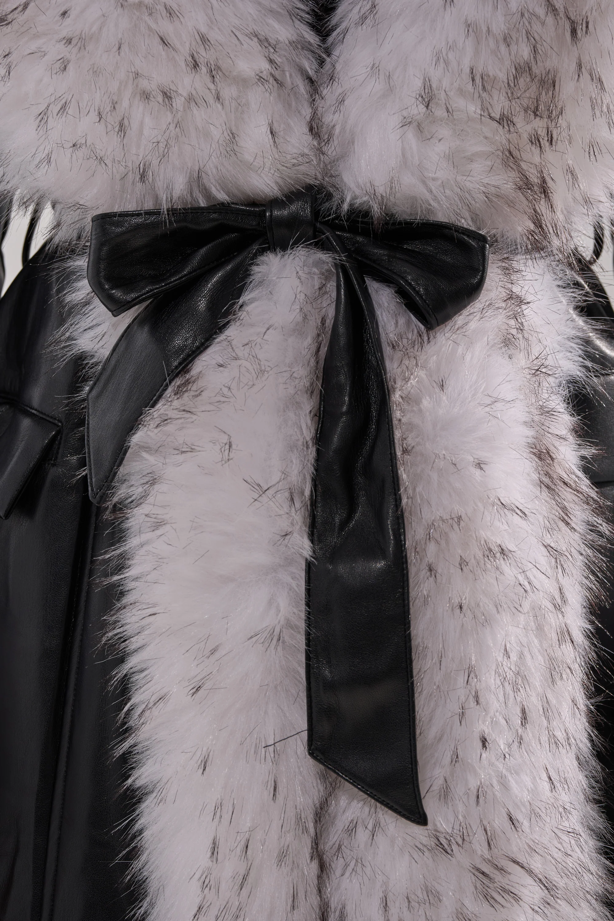 FIONA BUTTER LUXE FUR TRIM TRENCH - Image 8