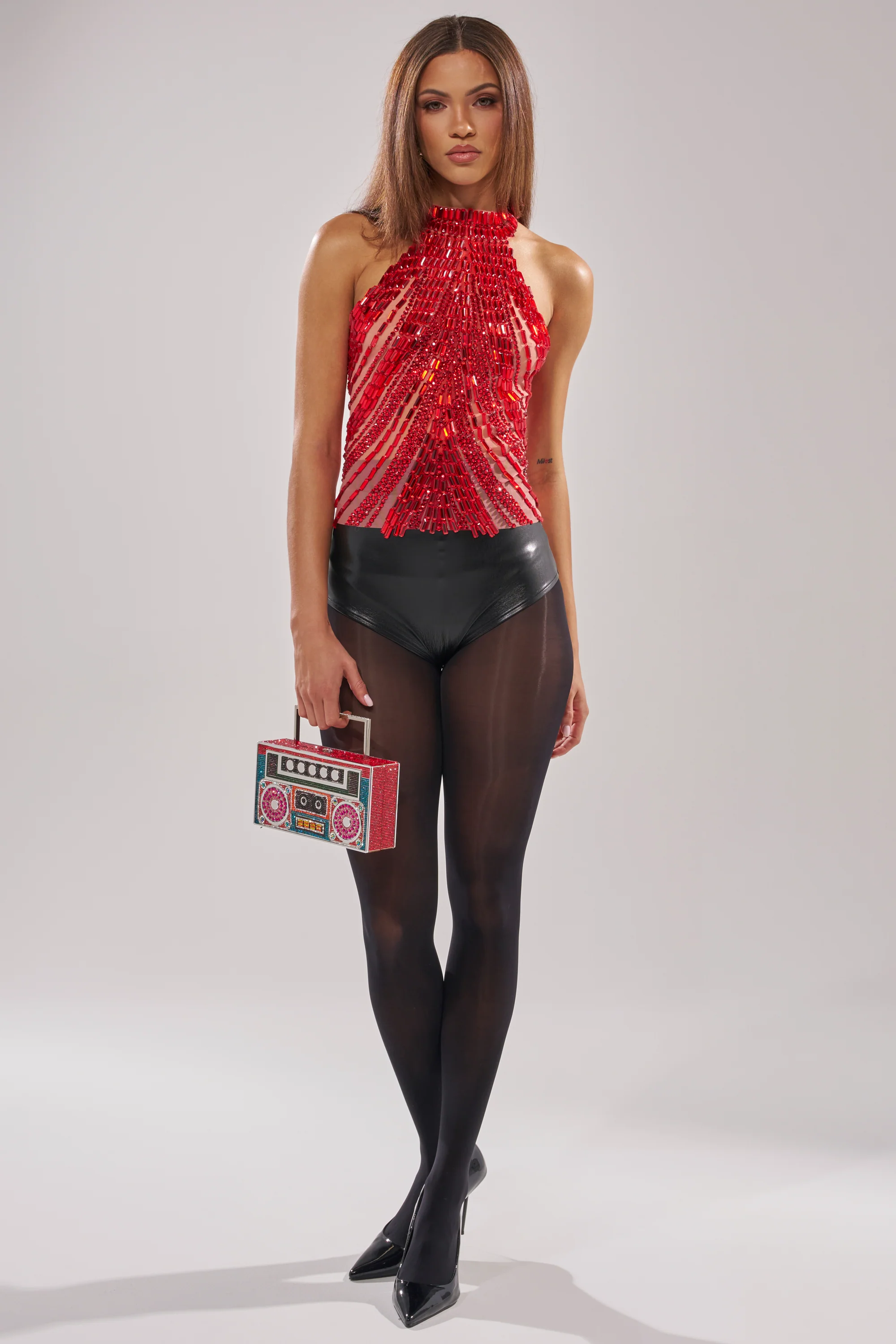 FIRECRACKER RHINESTONE BLOUSE - Image 9