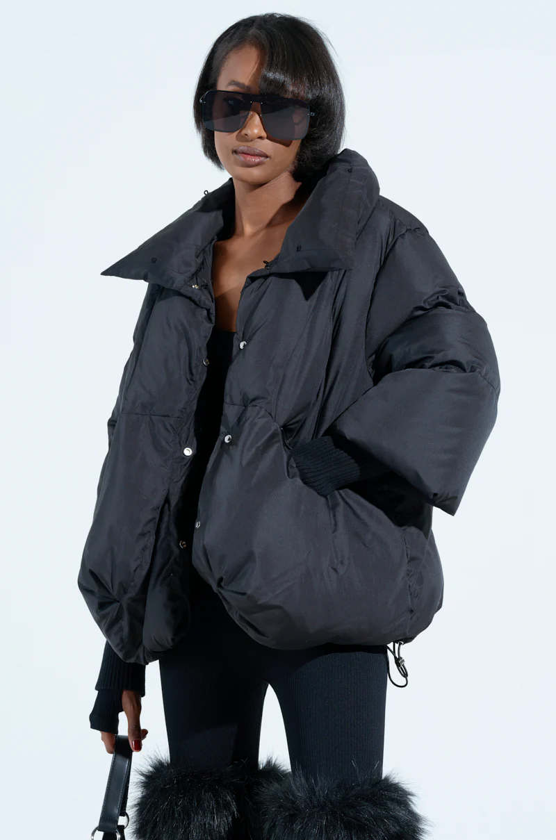 FIRESIDE FUR TRIM PUFFER - Image 4
