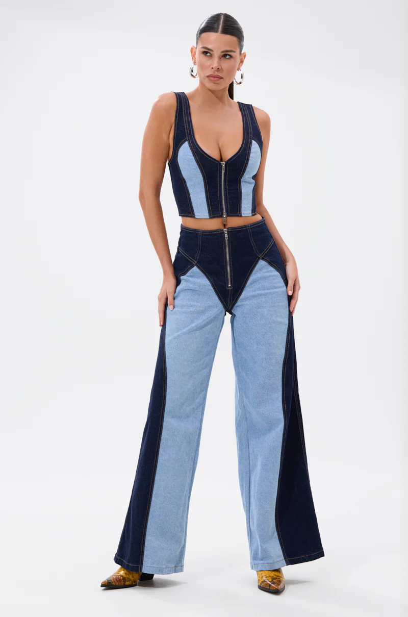 FIRST CLASS DENIM CORSET - Image 6