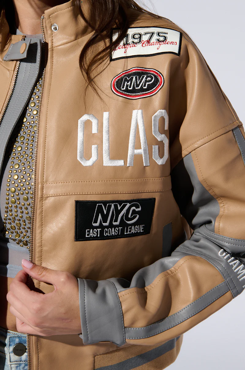 FIRST CLASS EMBROIDERED MOTO - Image 10