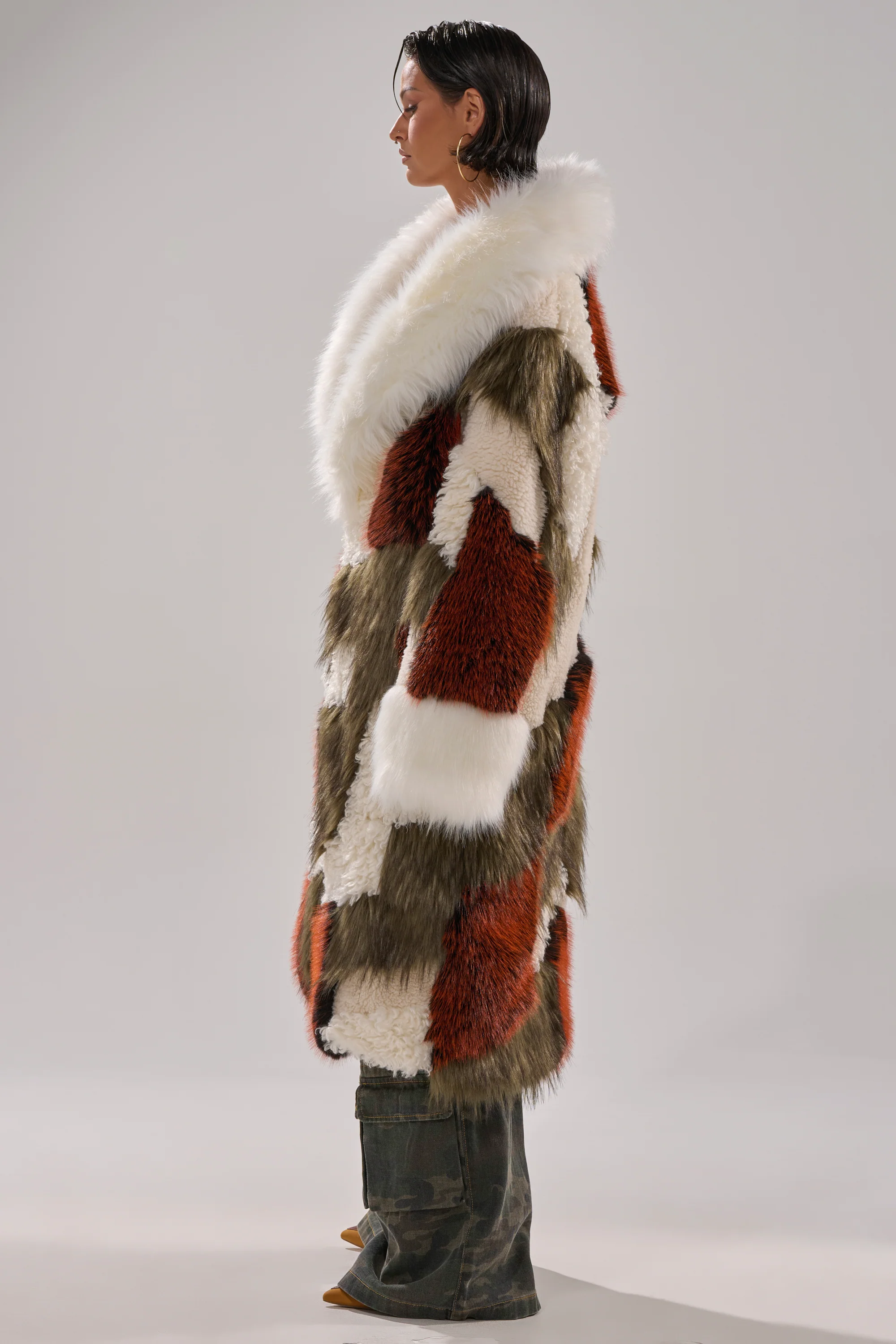 FLEUR PATCHWORK FAUX FUR - Image 6