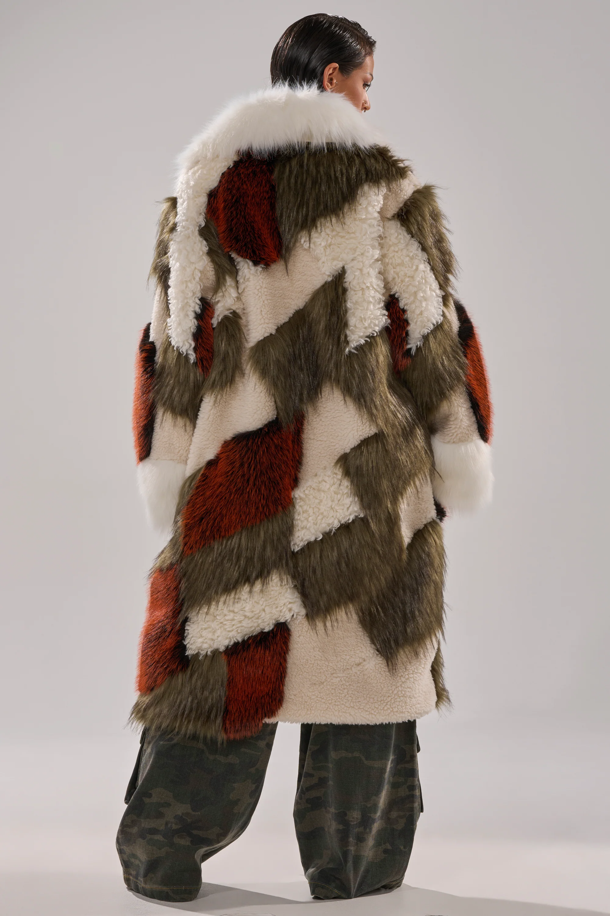 FLEUR PATCHWORK FAUX FUR - Image 7