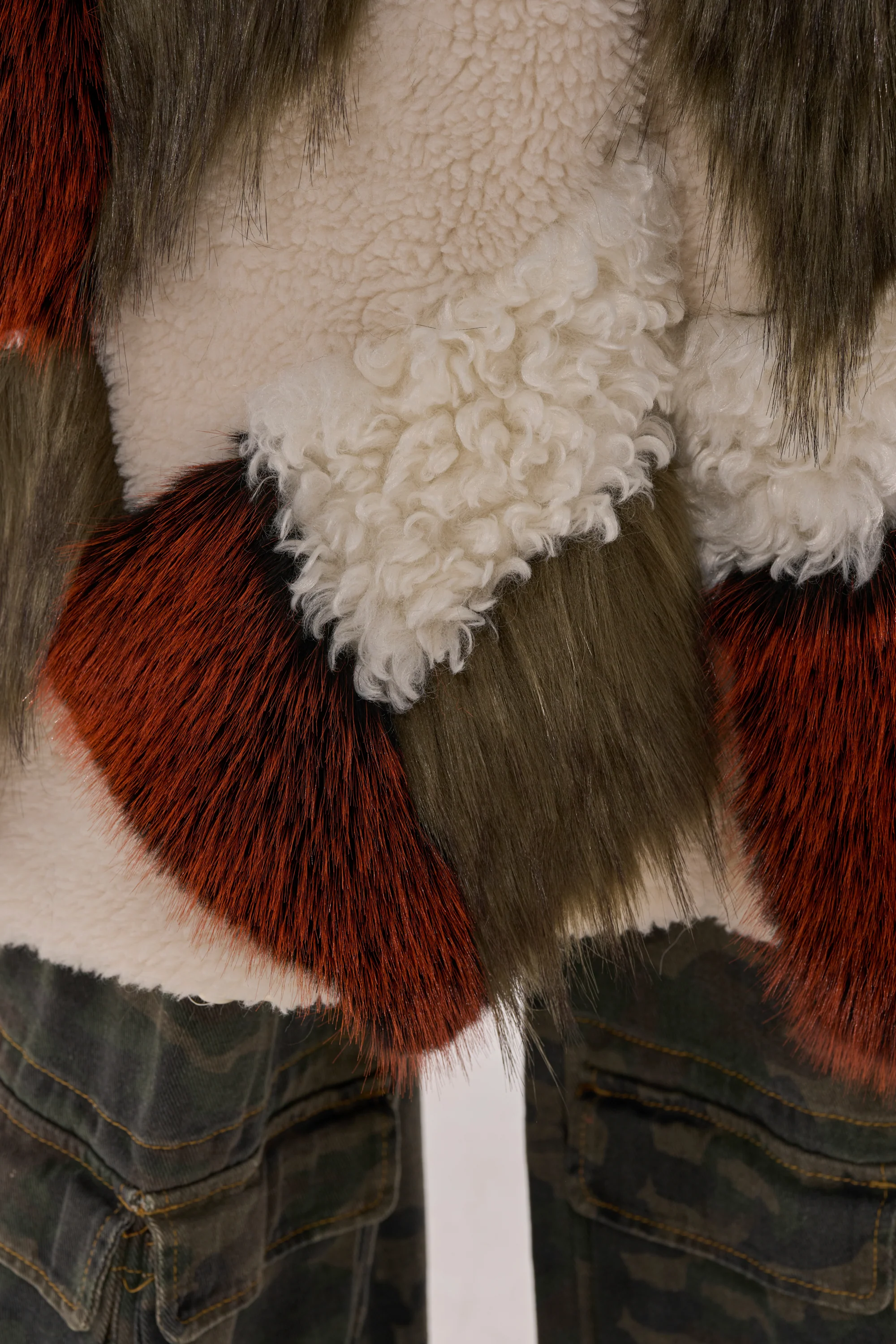 FLEUR PATCHWORK FAUX FUR - Image 9