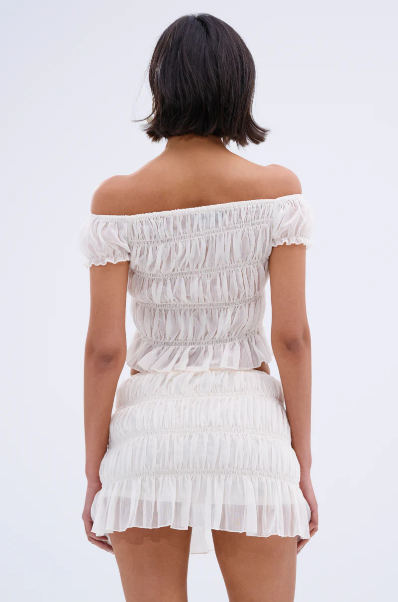 FLIRT WITH ME OFF THE SHOULDER BLOUSE - Image 5