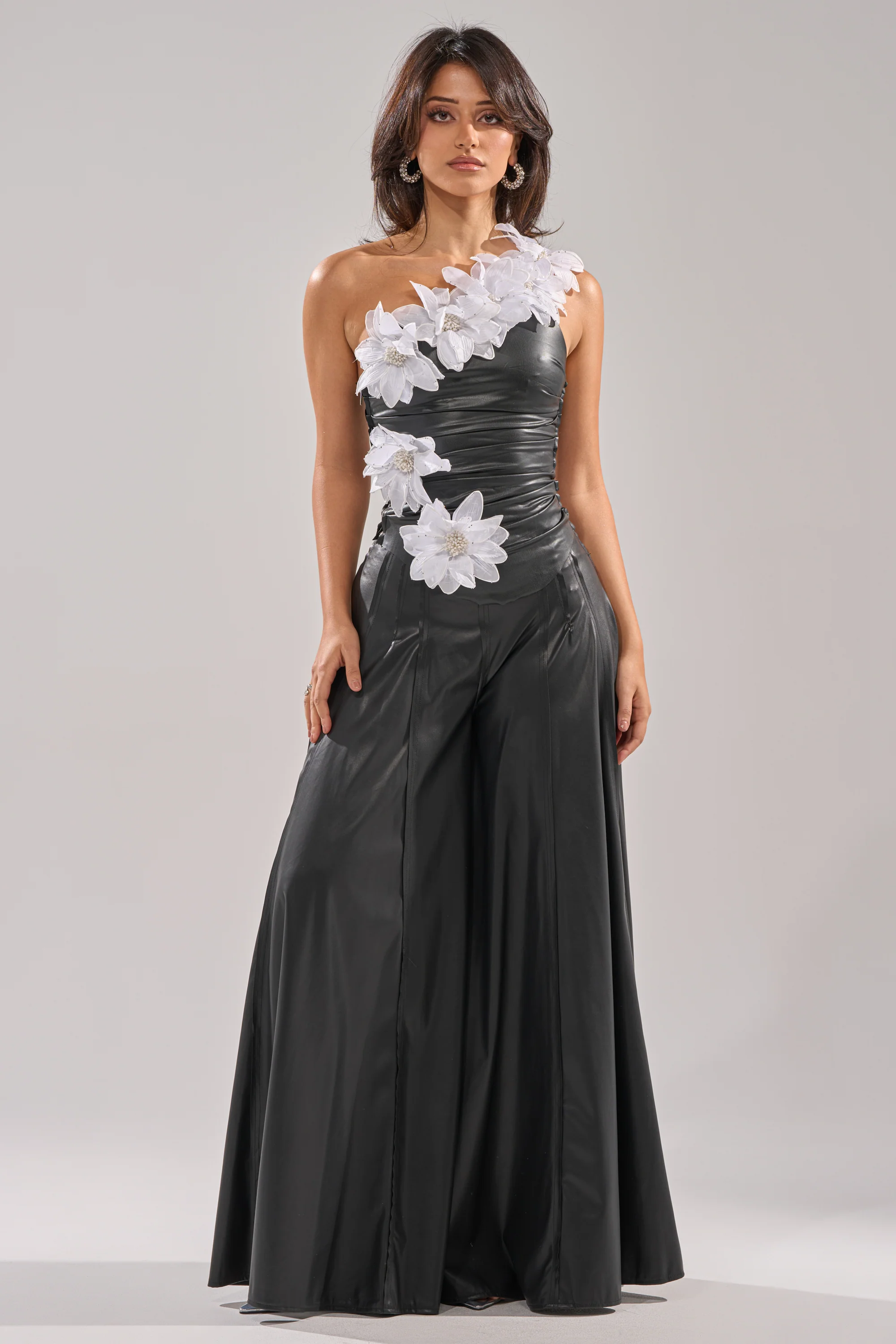FLORAL BABY ONE SHOULDER BLOUSE - Image 6