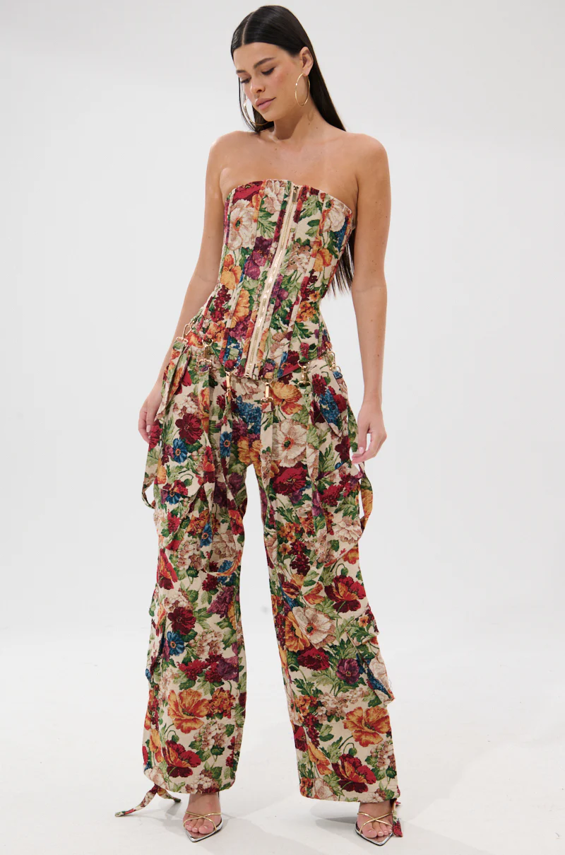 FLORAL FOR DAYS BROCADE TROUSER - Image 7