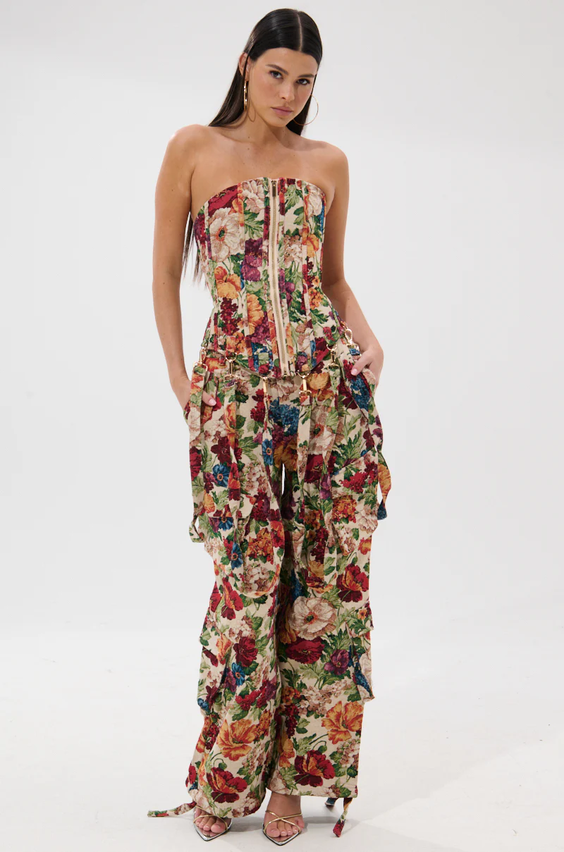 FLORAL FOR DAYS BROCADE CORSET - Image 7