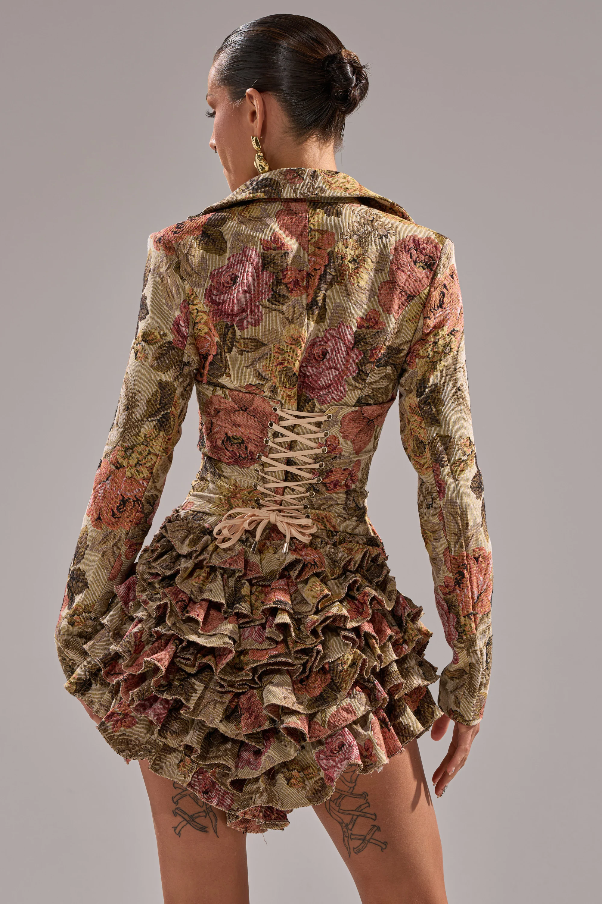 FLORAL HEAVEN TAPESTRY ROMPER - Image 5