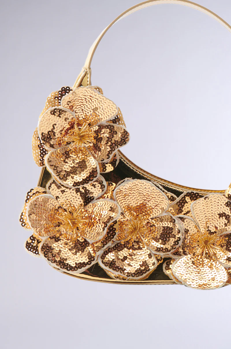 FLORAL VIBEZ CHROME PURSE - Image 4