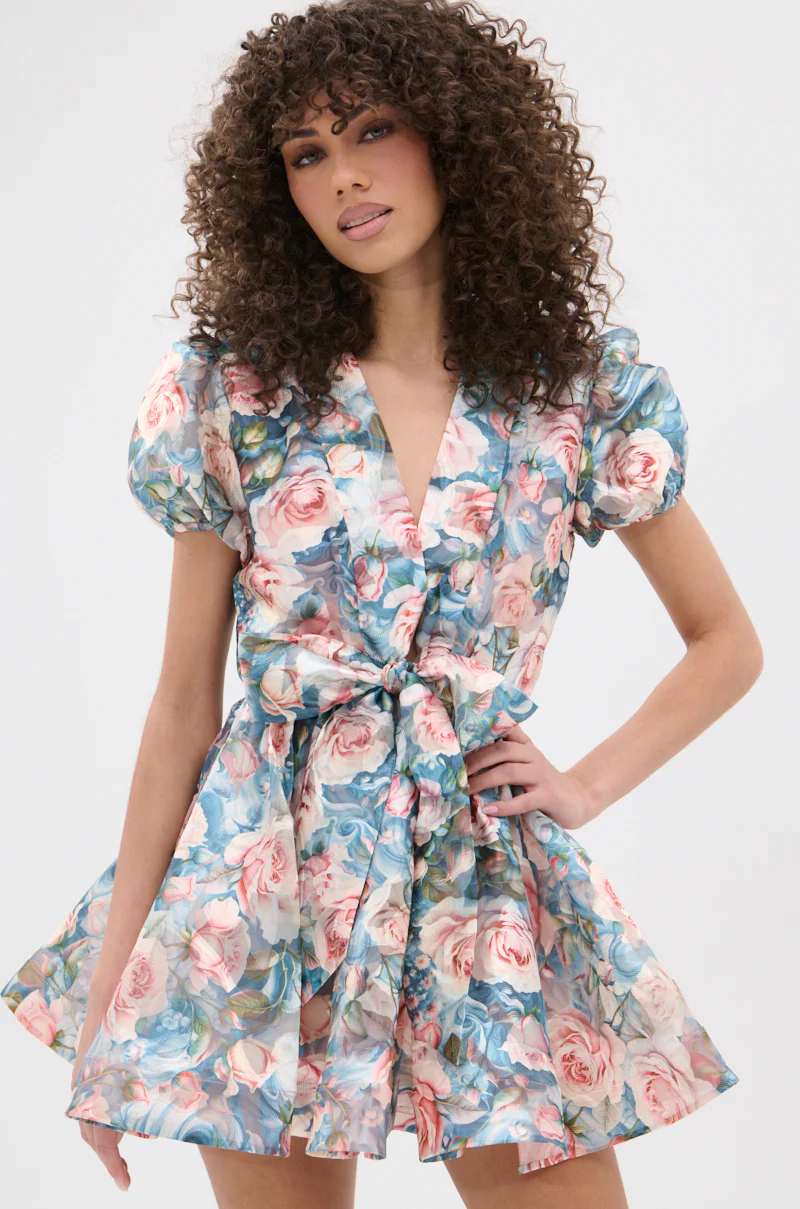 FLORALS IN SPRING? MINI DRESS - Image 2