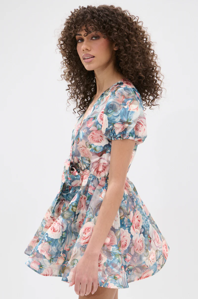FLORALS IN SPRING? MINI DRESS - Image 3