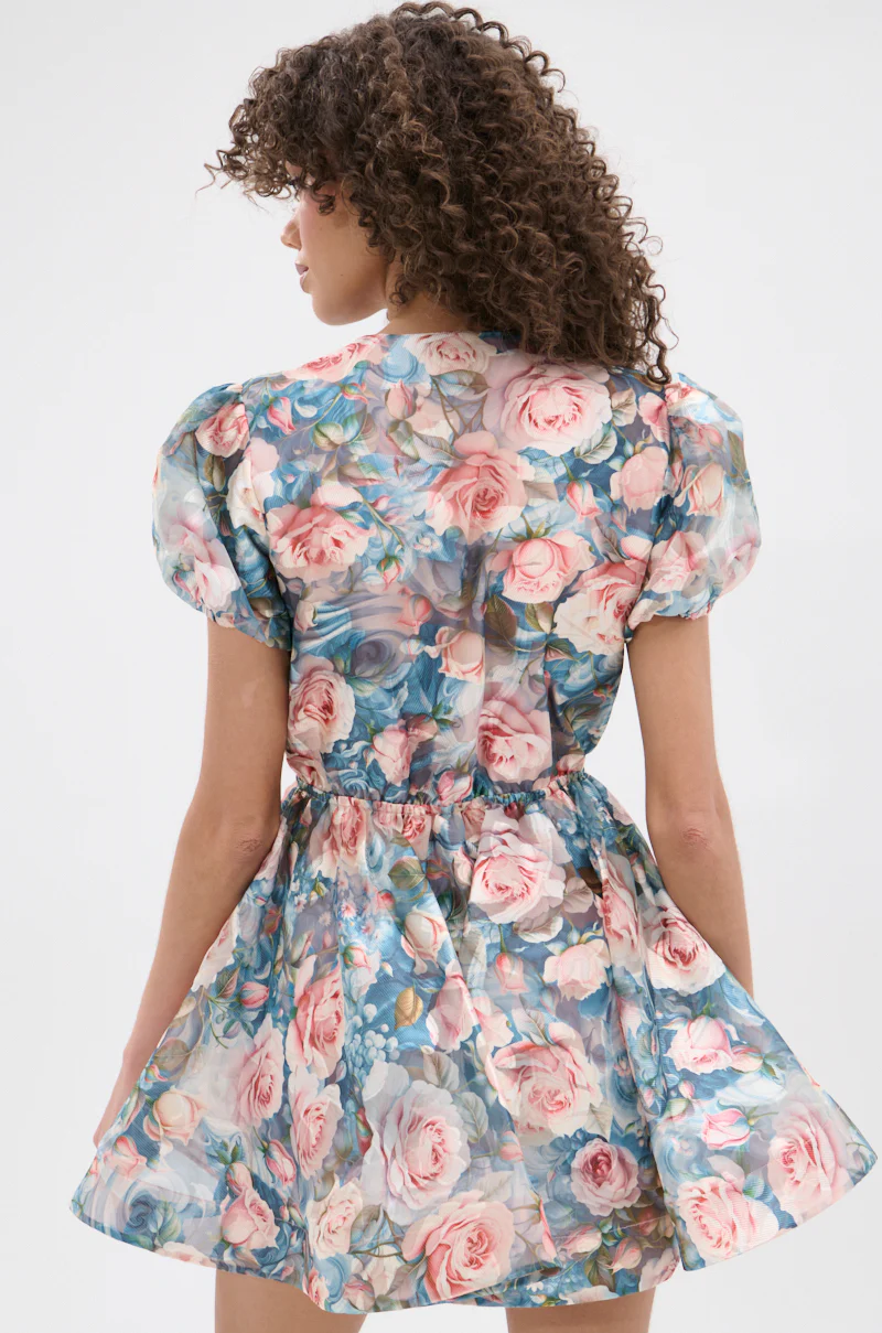 FLORALS IN SPRING? MINI DRESS - Image 4