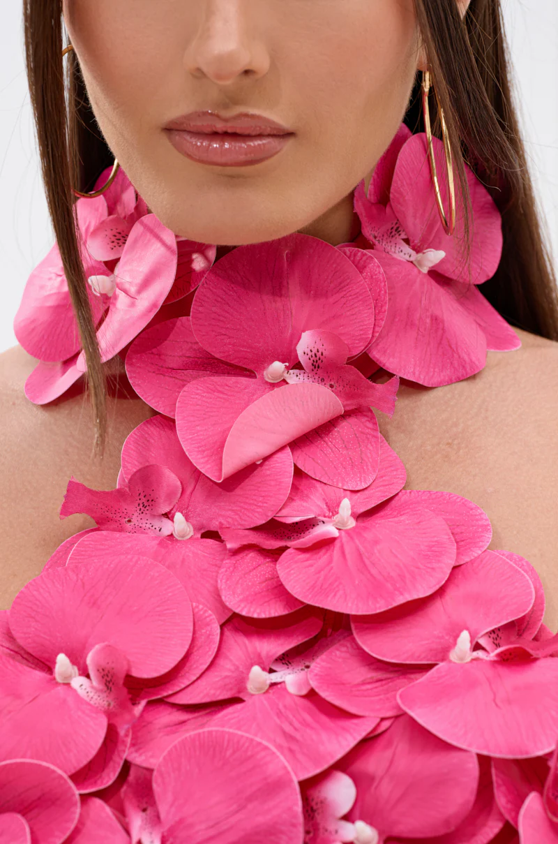 FLOWER BOMB TOP IN FUCHSIA - Image 10