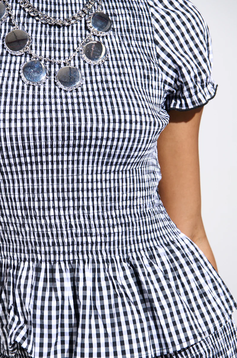 FLOWER CHILD RUFFLE TOP - Image 11