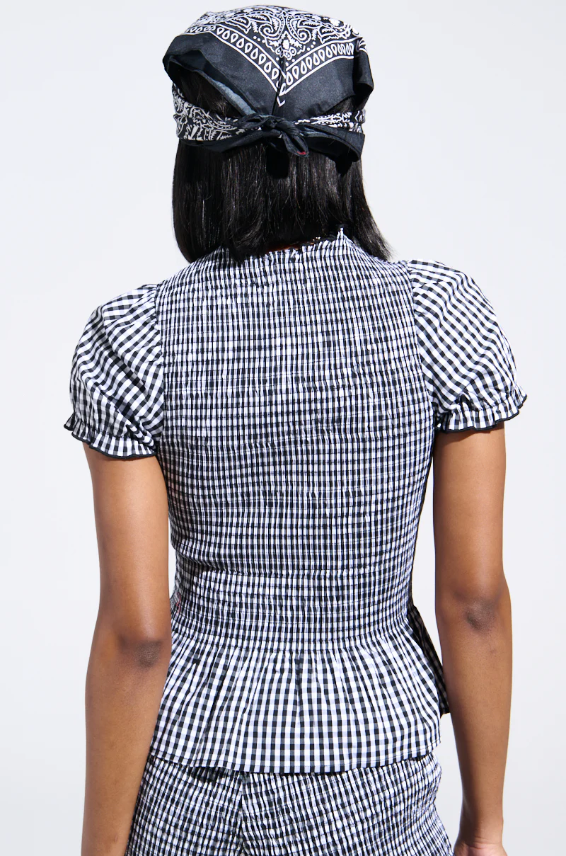 FLOWER CHILD RUFFLE TOP - Image 8