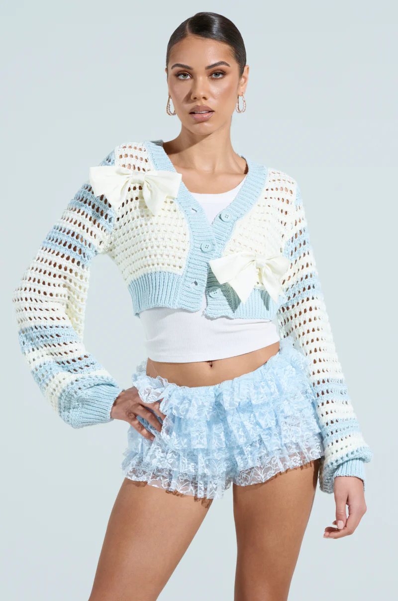 FLOWER GIRL CARDIGAN - Image 3