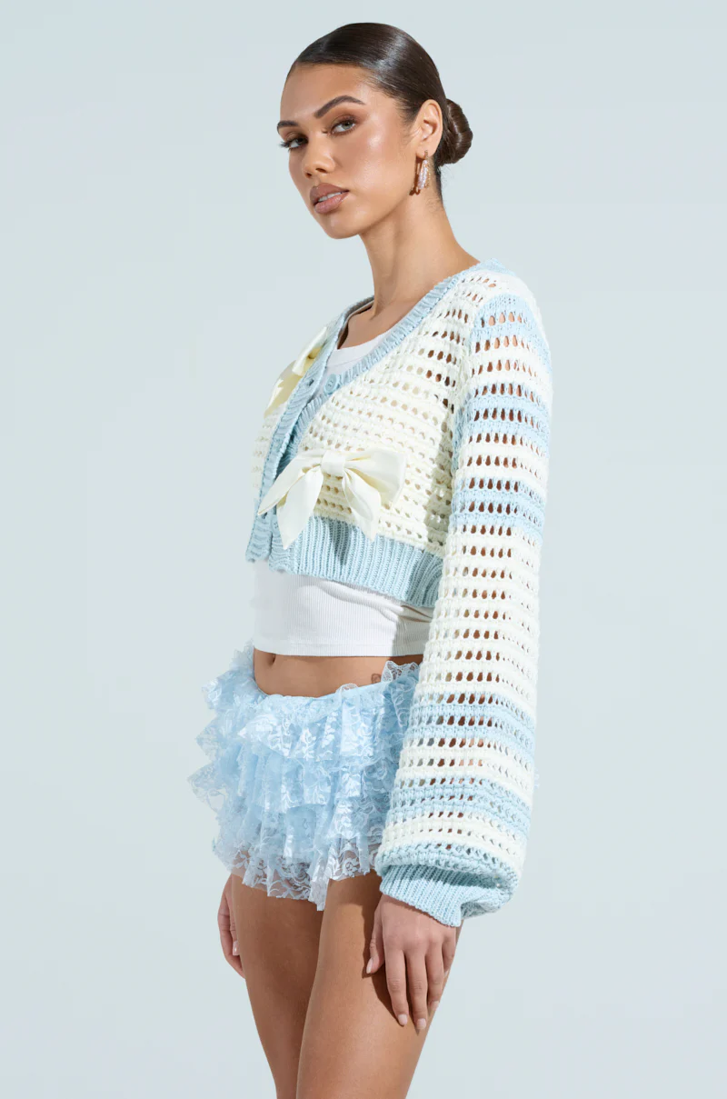 FLOWER GIRL CARDIGAN - Image 4