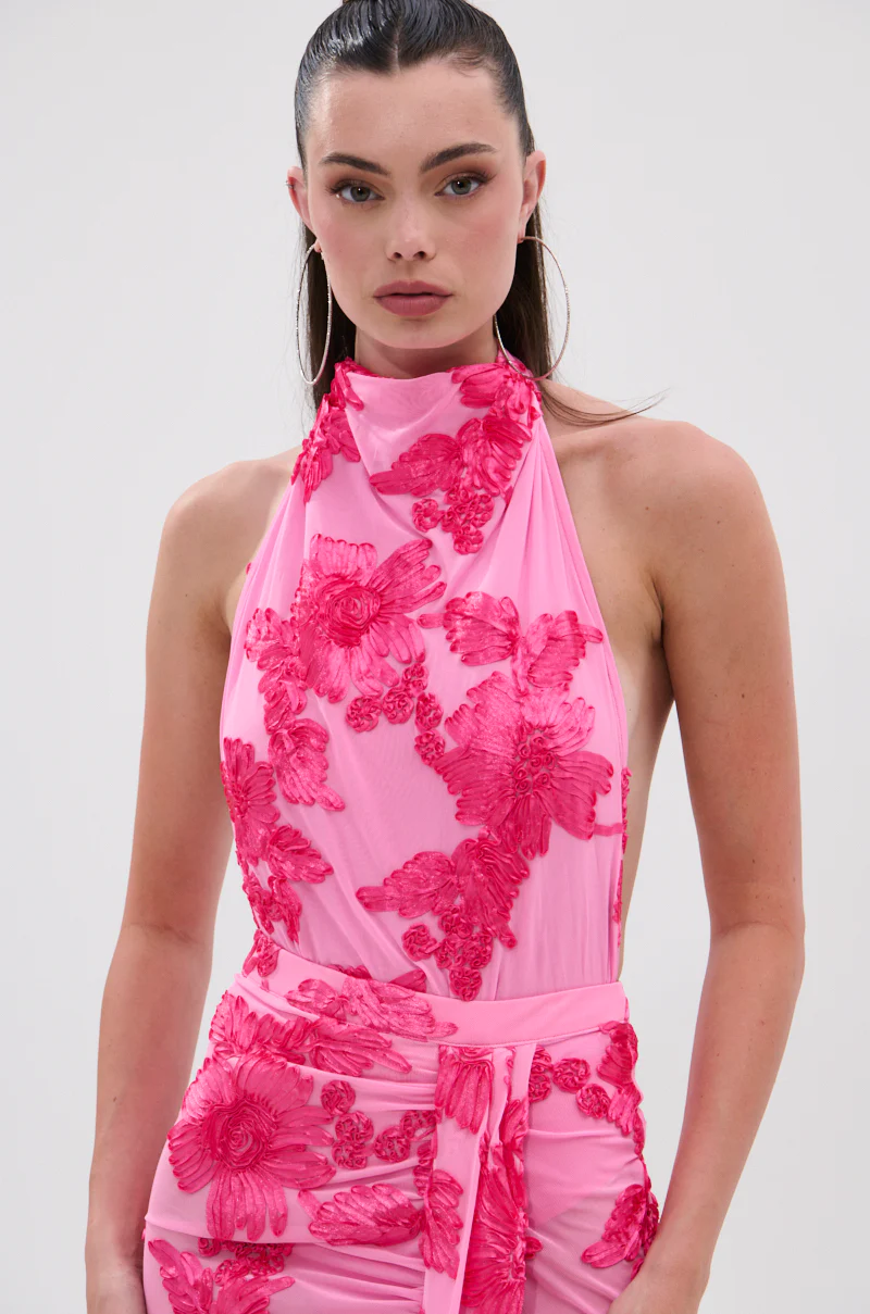 FLOWER GIRL MESH BODYSUIT - Image 2
