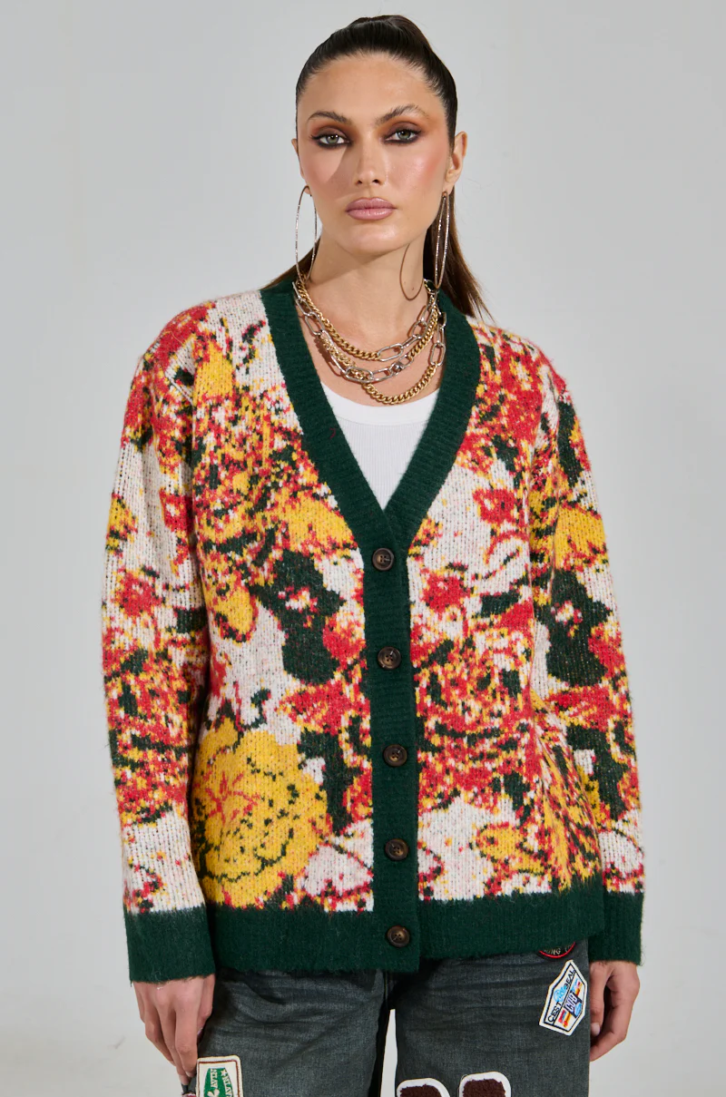 FLOWER MADNESS CARDIGAN - Image 4