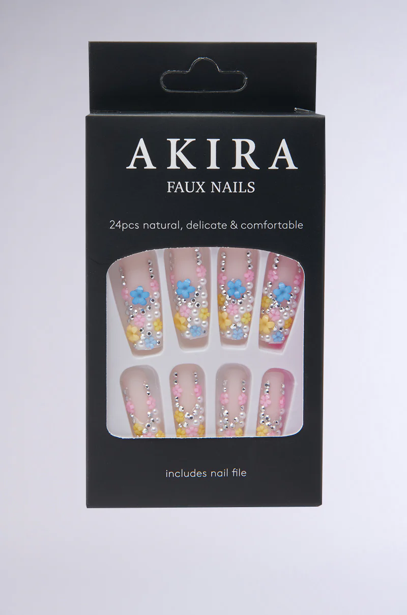 FLOWER POWER FALSE NAILS - Image 3