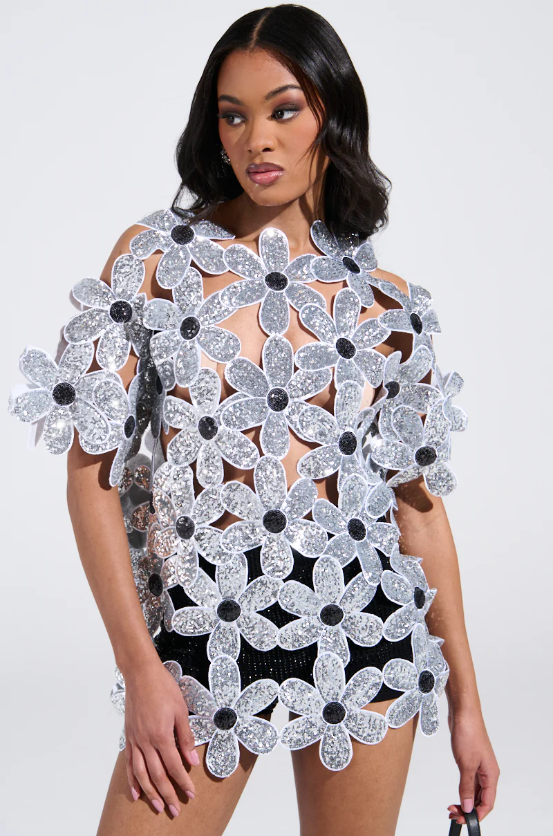 FLOWER POWER OVERSIZED TSHIRT - Image 2